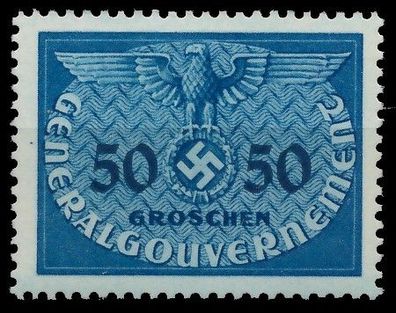 Generalgouvernement DIENST Nr 10 postfrisch XB01C7A