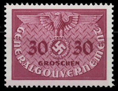 Generalgouvernement DIENST Nr 7 postfrisch XB01C72