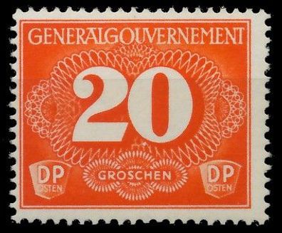 Generalgouvernement ZUSTM Nr 2 postfrisch XB01C9A