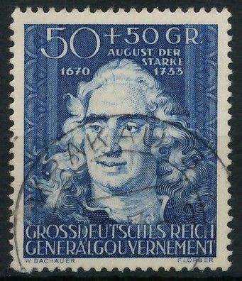 Generalgouvernement 1944 Nr 123 gestempelt XB01CAA
