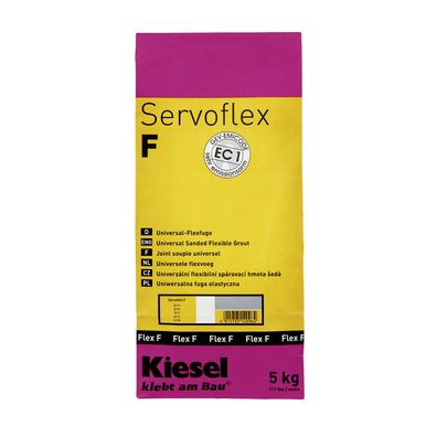 Kiesel Servoflex F Flexfuge 5kg - Farbe: Anthrazit