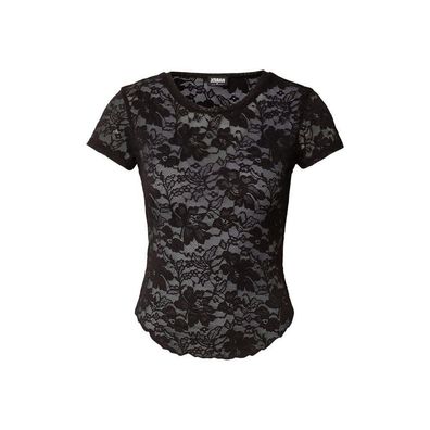 Urban Classics T-Shirt Stretch Lace Cropped Tee TB8385