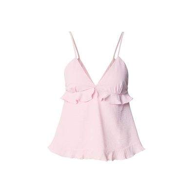 Urban Classics Top Ruffled Structured Cami TB8379