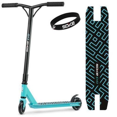 SOKE EVO hellblauer Stunt-Scooter