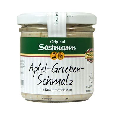 Apfel-Griebenschmalz mit Kräutern