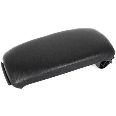 Audi A3 8P 03-12 Armlehnenklappe mit Knopf und Bezugssatz Schwarzes ECO-LEDER