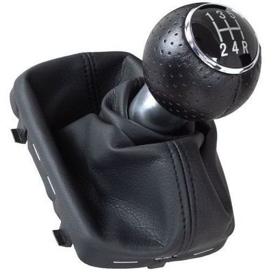 Audi A3 8L 96-03 Schaltknauf 5-Gang R-unten Manschette Chromring
