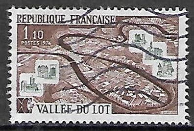 Frankreich gestempelt Michel-Nummer 1884