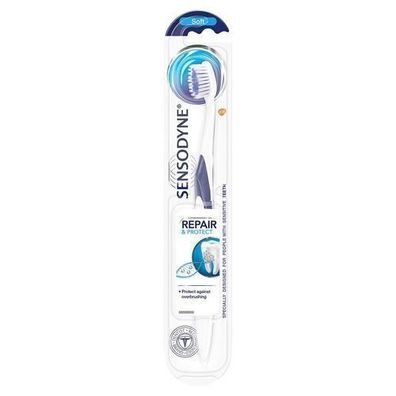 Sensodyne Zahnfleischpflege-Zahnbürste mit Reparatur & Schutz, Weiche Borsten