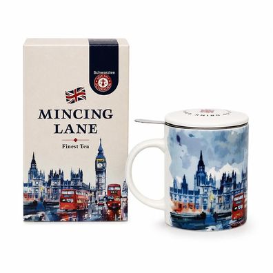 Schrader Set Teebecher Mincing Lane & Tee No. 45 Earl Grey's Tea