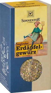 6x Sonnentor Sieglindes Erdäpfelgewürz, Packung 25g