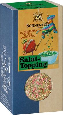 3x Sonnentor Salattopping Gewürzzubereitung, Packung 30g