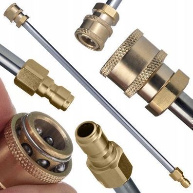 Rosfix Hochdrucklanze 1/4" 29 cm – 250 bar | Bajonettanschluss, 60°C