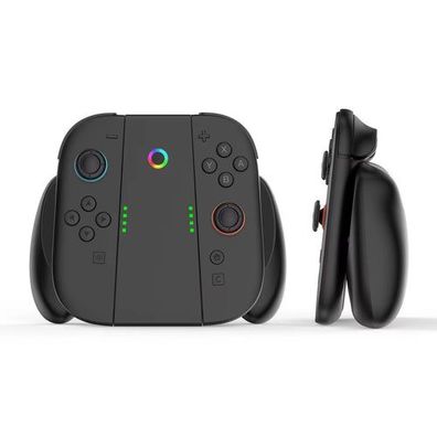 Magnetischer Ladegriff für Switch 2 – Ergonomischer Joy-Con Controller Halter mit LED