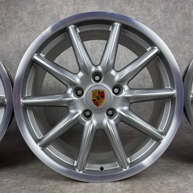 Original Porsche 987 Cayman 19" Carrera Sport RAD Felgen 8,5J ET55 + 10J ET42