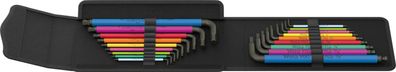 Wera Big Pack Multicolour Innensechskant Hex-Plus Set 1 Winkelschlüsselsatz metris