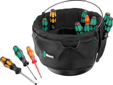 Wera 9559 Textiler Eimereinsatz Schraubendreher Set 1 13-tlg