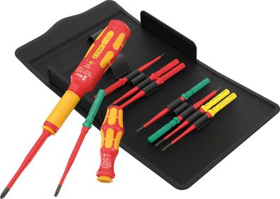 Wera Kraftform Kompakt VDE Safe-Torque Speed Schaltschrank-Set Basic 2 Schraubendr
