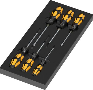 Wera 97113 Schaumstoffeinlage Kraftform Schraubmeißel Serie 900 Set 2 mit Werkzeug