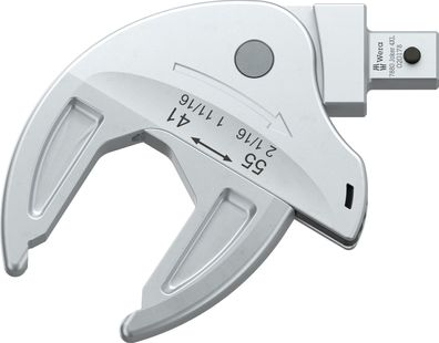 Wera 7880 Joker 4XL Selbstjustierender Einsteck-Maulschlüssel 41-55 mm für 14x18