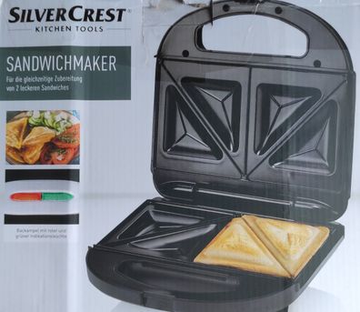 Silvercrest Sandwichmaker Toaster Tischgrill SSWM 750 C3