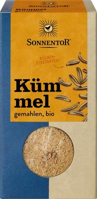 6x Sonnentor Kümmel gemahlen, Packung 60g