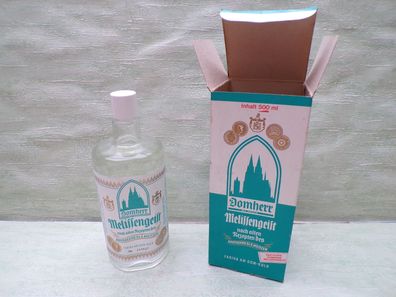 Vintage 500ml Apotheker Dr E Meitzen Domherr Melissengeist Farina am Dom OVP