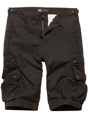 Vintage Industries Cargoshorts Gandor Shorts Black
