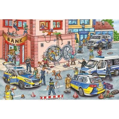 Schmidt Spiele Schmidt Spiele 56450 Polizeieinsatz, 100 Teile