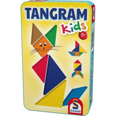 Schmidt Tangrams für Kinder in der Blechdose