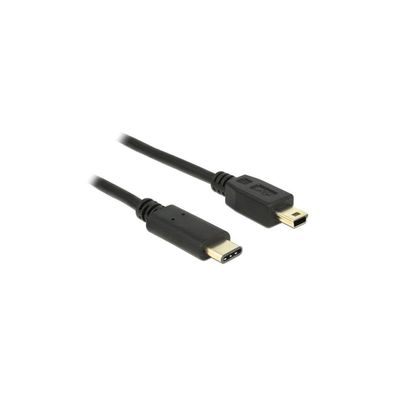 DELOCK USB Kabel C -> Mini-B St/St 2m schwarz