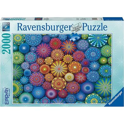 Ravensburger Regenbogen Mandala Puzzle 2000 Teile