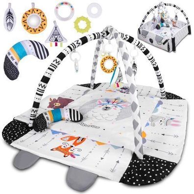 Interaktive Lernmatte 110 x 100 cm Boho Ricokids