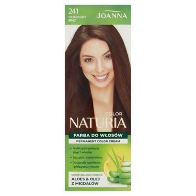 Joanna Naturia Color 241 Nussbraun Permanente Creme-Haarfarbe 1 Stück