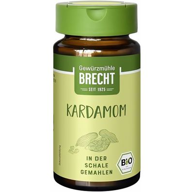 Brecht Kardamom gemahlen - Glas 30g - 30.0g