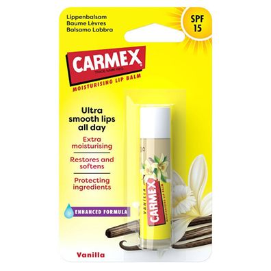 Carmex Ultra Feuchtigkeits-Lippenbalsam Vanille SPF15