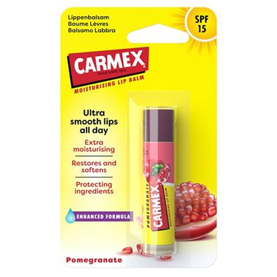 Carmex Ultra Feuchtigkeits-Lippenbalsam Granatapfel SPF15