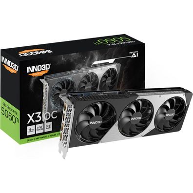 Inno3D RTX5060 TI X3 OC, 16GB GDDR7 HDMI 3xD