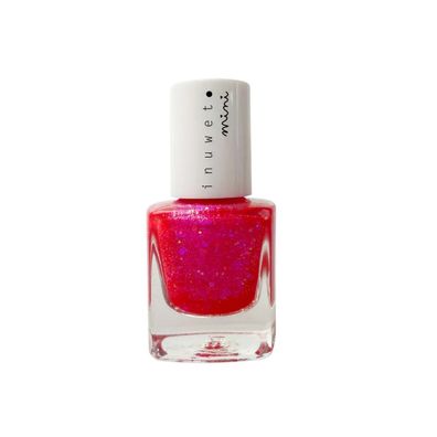 Inuwet, Inuwet, Glitter, Nagellack, Fuchsia, 5 ml * Miniature