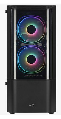 Aerocool Advanced Technologies AeroCool Quantum - Mid tower - ATX - Seitenteil mit Fe