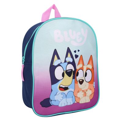 Bluey Kinder Rucksack So Superb mit Hauptfach Reißverschluss und verstellbaren