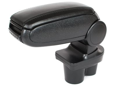 Opel Corsa E 2014 - Armlehnen-Set aus schwarzem Kunstleder + Montagesatz