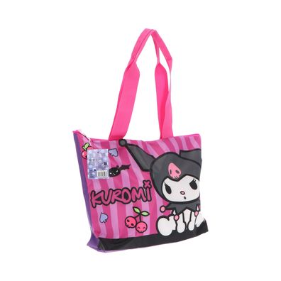 Hello Kitty Kuromi Strandtasche Kinder groß für Urlaub Schwimmbad Freizeit und