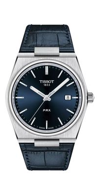 Tissot PRX 40mm Quarz Leder Blau T137.410.16.041.00