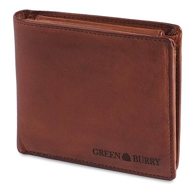 Greenburry Vintage Washed Scheintasche 2tlg 2920, chestnut, Herren