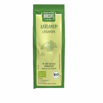 Brecht Kardamom gemahlen, Nachfüllbeutel 55g - 55.0g