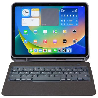 Deqster Slim Keyboard 2 10.9" (10. Gen.), QWERTZ, Deutsch, Apple, e iPad 10, 9" (10