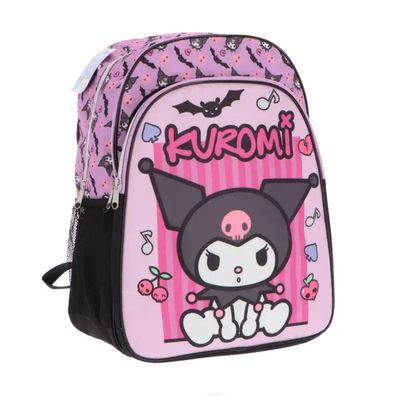 Hello Kitty Kuromi Kinder Rucksack für Schulalltag Reisen Freizeit und Tagesausflüge