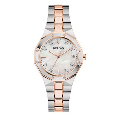 Bulova - 98P235 - Achteckige Lady-Diamanten