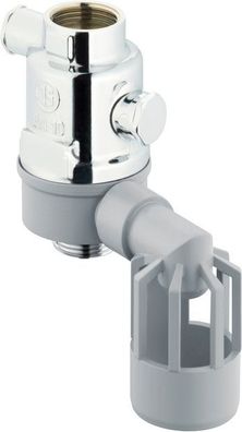 Schlösser Armaturen Systemtrenner BA4 MIT ABLAUF- Trichter, DN15, MATT CHROM, DVGW